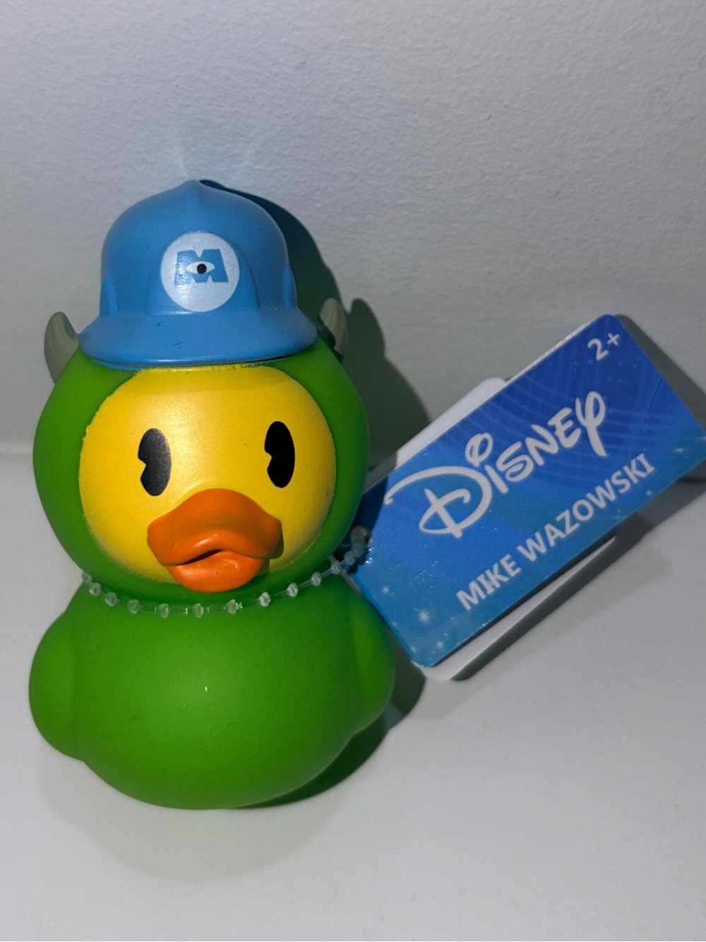 Disney Duckalooz Mike Wazowski Rubber Duck NWT Monsters Inc
